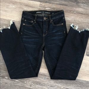BRAND NEW American Eagle HI-RISE Crop Flare